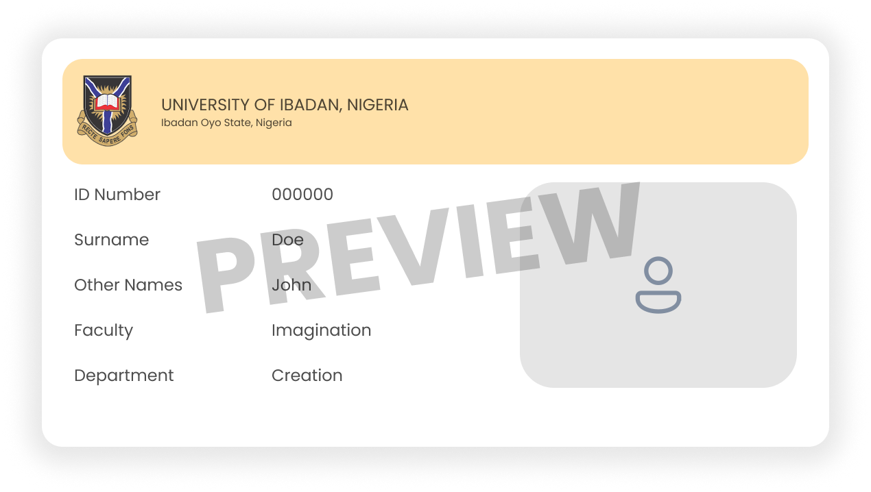 University Of Ibadan ID Management